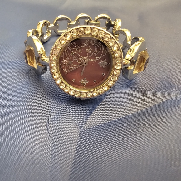 Rare Disney Princess Belle Watch Purple